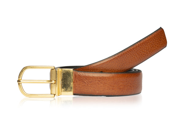 Brown/Black Reversible Belt - BAZOOKA 